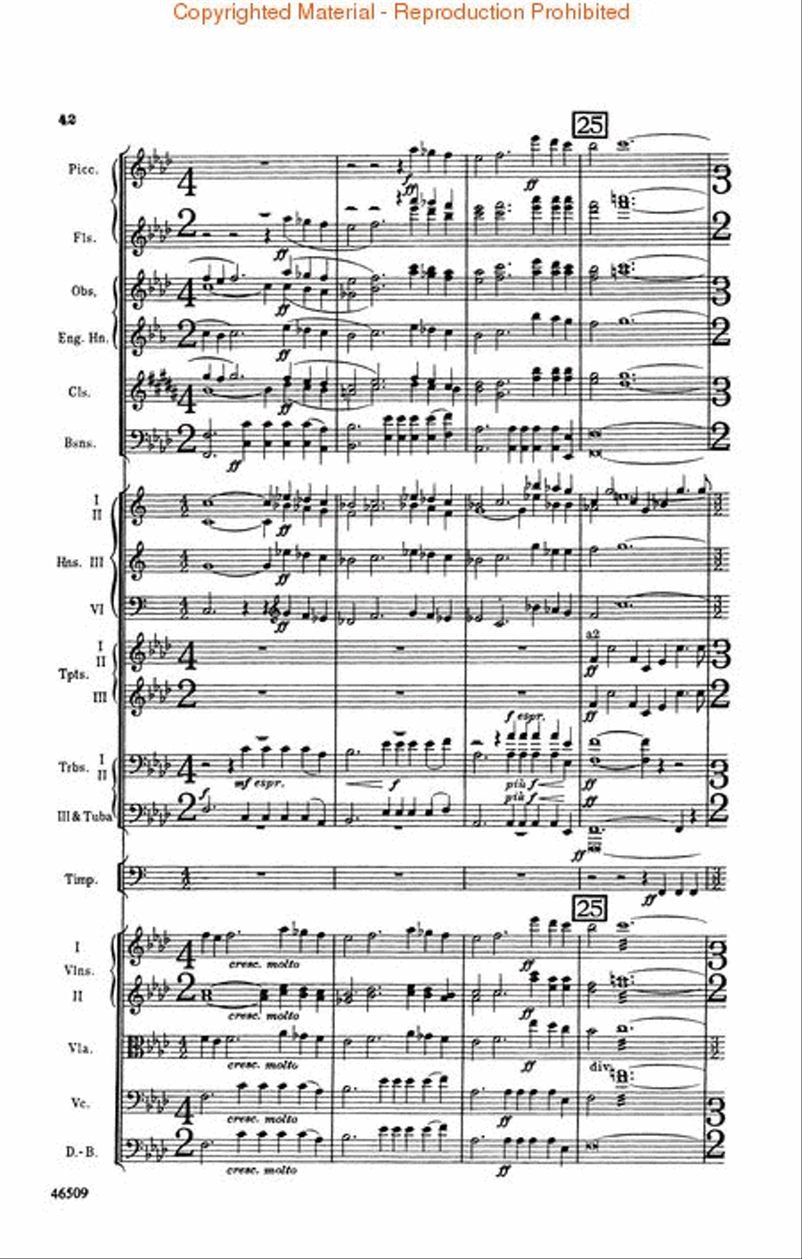 Second Essay for Orchestra Orchestra scores gallery preview page 4