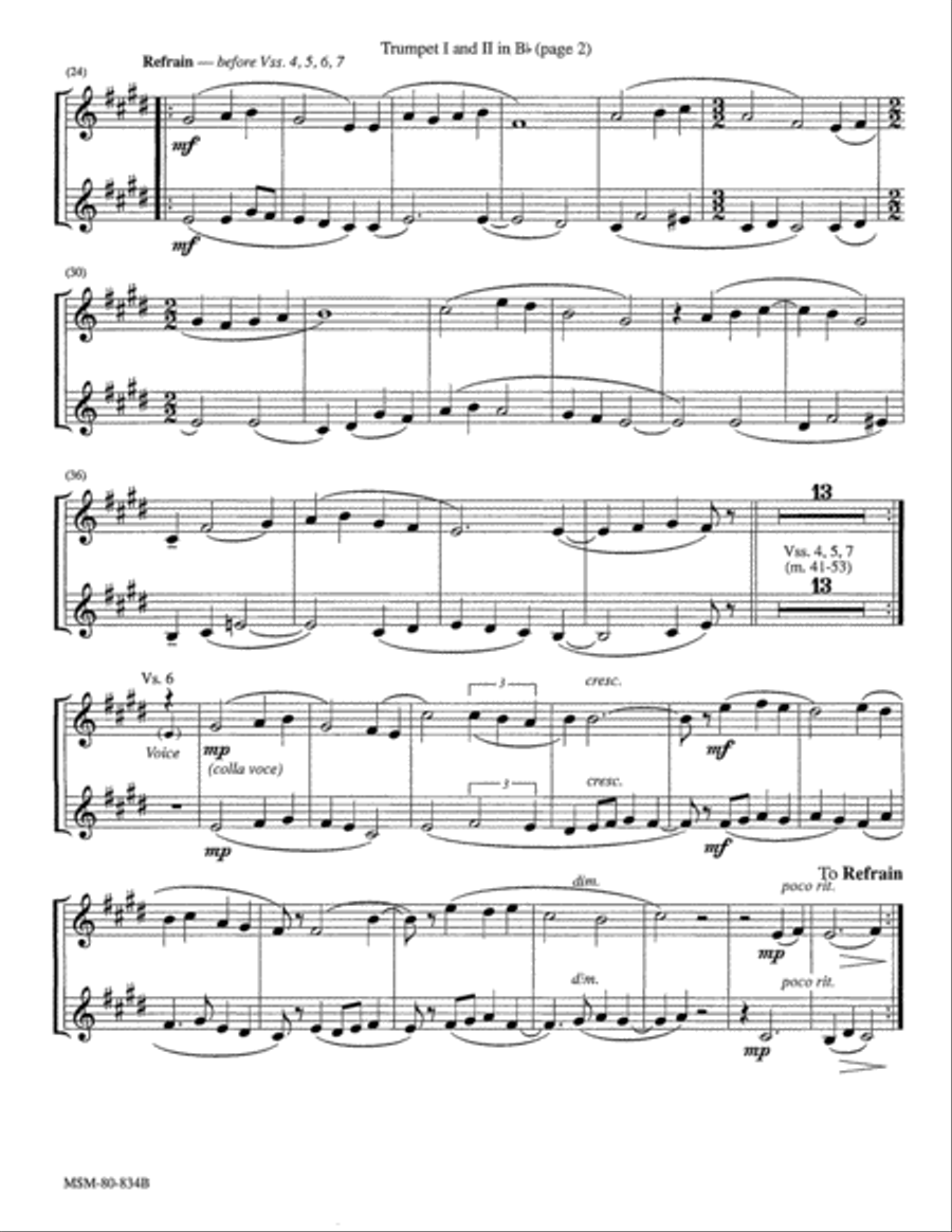 Though We Are Many, In Christ We Are One Choir scores gallery preview page 5