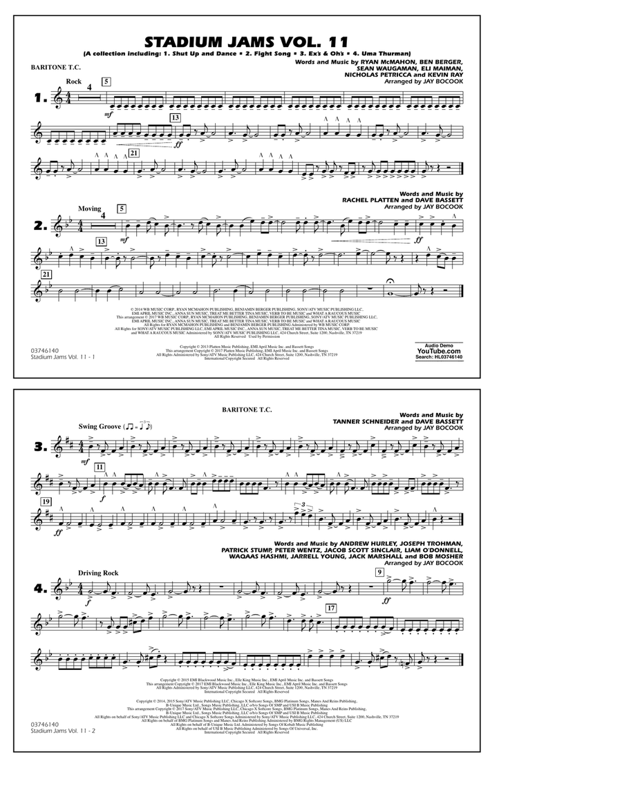 Stadium Jams Volume 11 - Baritone T.C.