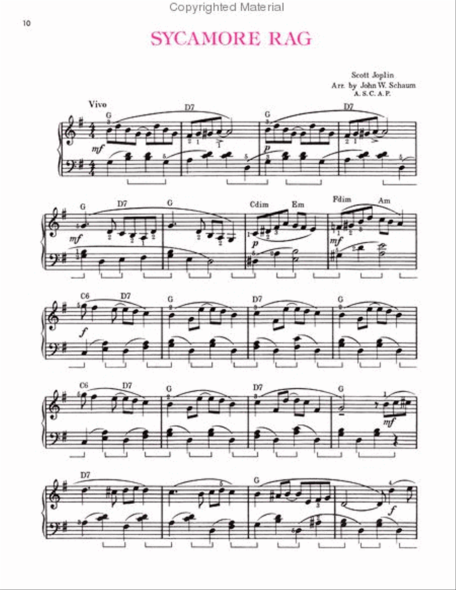 Ragtime Rage, Bk 2 Piano Method scores gallery preview page 3