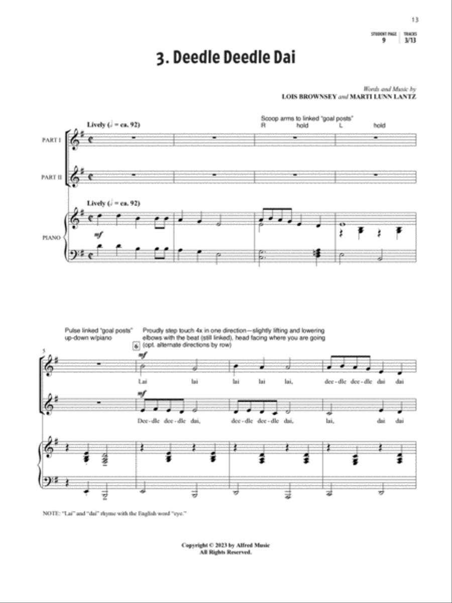 Candles! The Musical Unison Choir scores gallery preview page 5