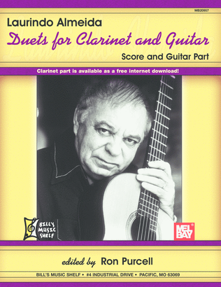 Book cover for Laurindo Almeida: Duets for Clarinet and Guitar