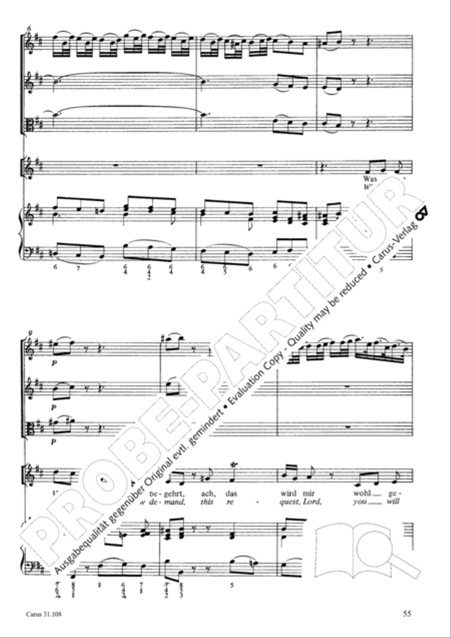 Now it is good, that I am leaving (Es ist euch gut, dass ich hingehe) ATB scores gallery preview page 56