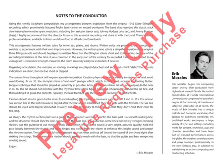Johnny Come Lately Jazz Ensemble scores gallery preview page 3