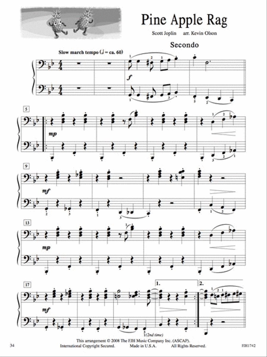 In Recital with Jazz, Blues, & Rags, Book 4 In Recital with Jazz, Blues, & Rags, Book 4 Piano Method scores gallery preview page 2