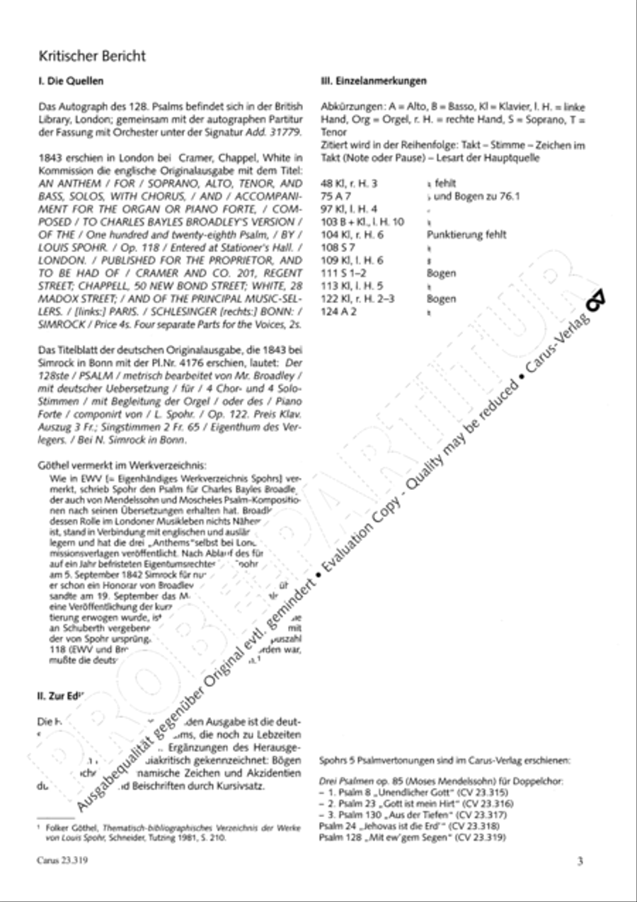 Psalm 128 4-Part scores gallery preview page 4