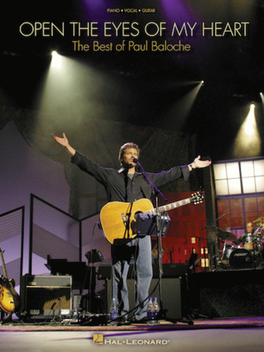 Open the Eyes of My Heart Piano, Vocal, Guitar scores gallery preview page 1