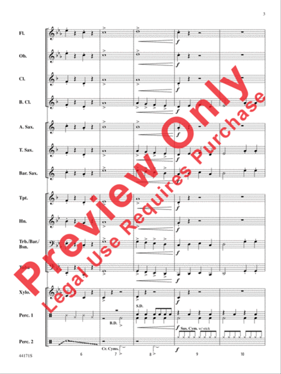 Doctor Boo! Doctor Boo! Concert Band scores gallery preview page 4
