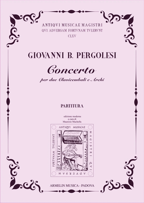 Concerto Per 2 Clavicembali e Archi