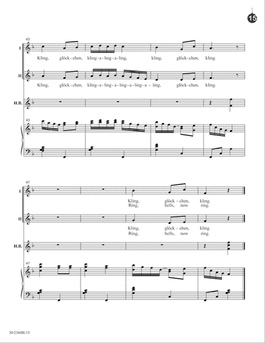 It's Christmas Everywhere! Unison Choir scores gallery preview page 16
