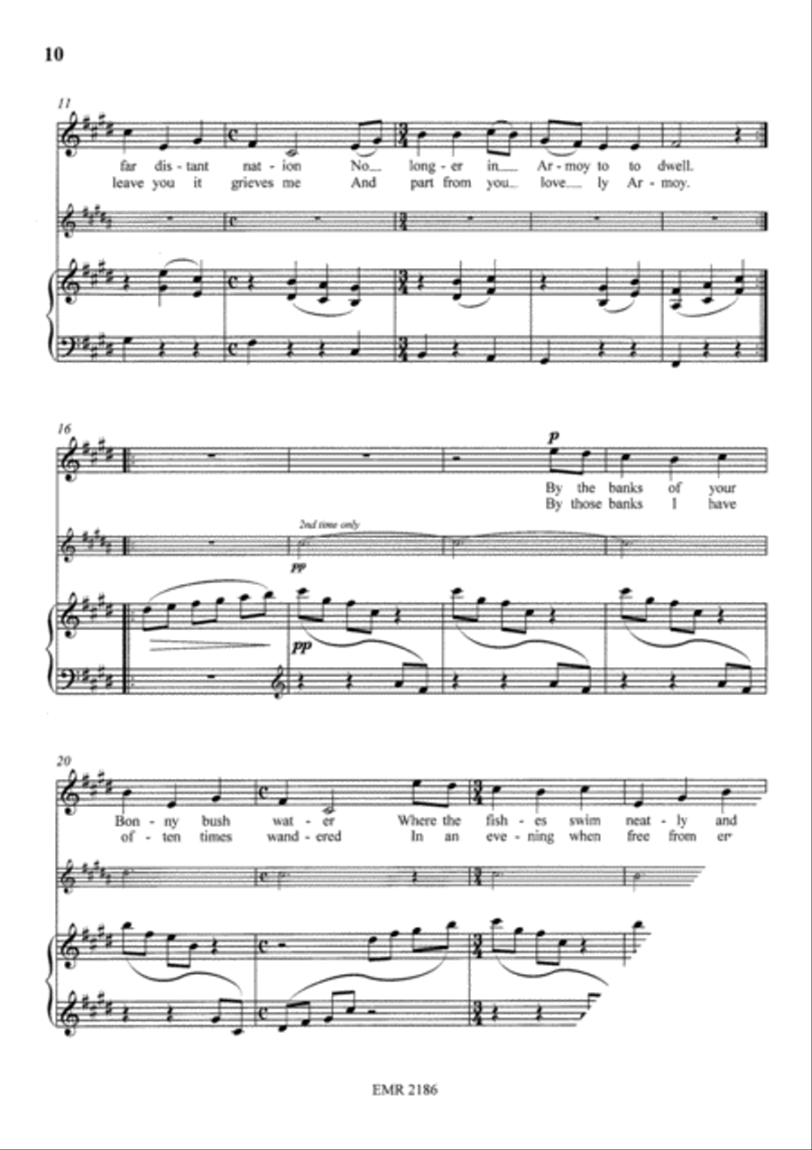 Four Irish Songs Horn scores gallery preview page 7