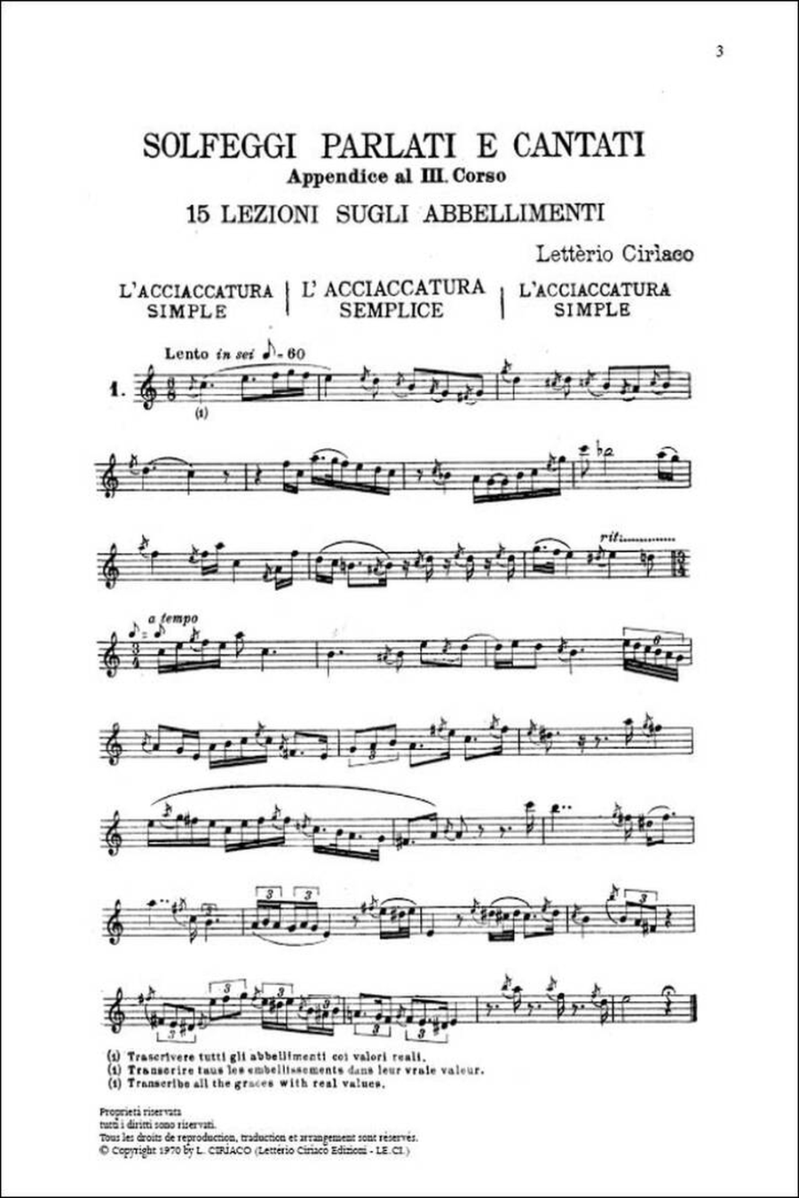 Solfeggi Cantati e Parlati 3 Corso Appendice School and Community scores gallery preview page 2
