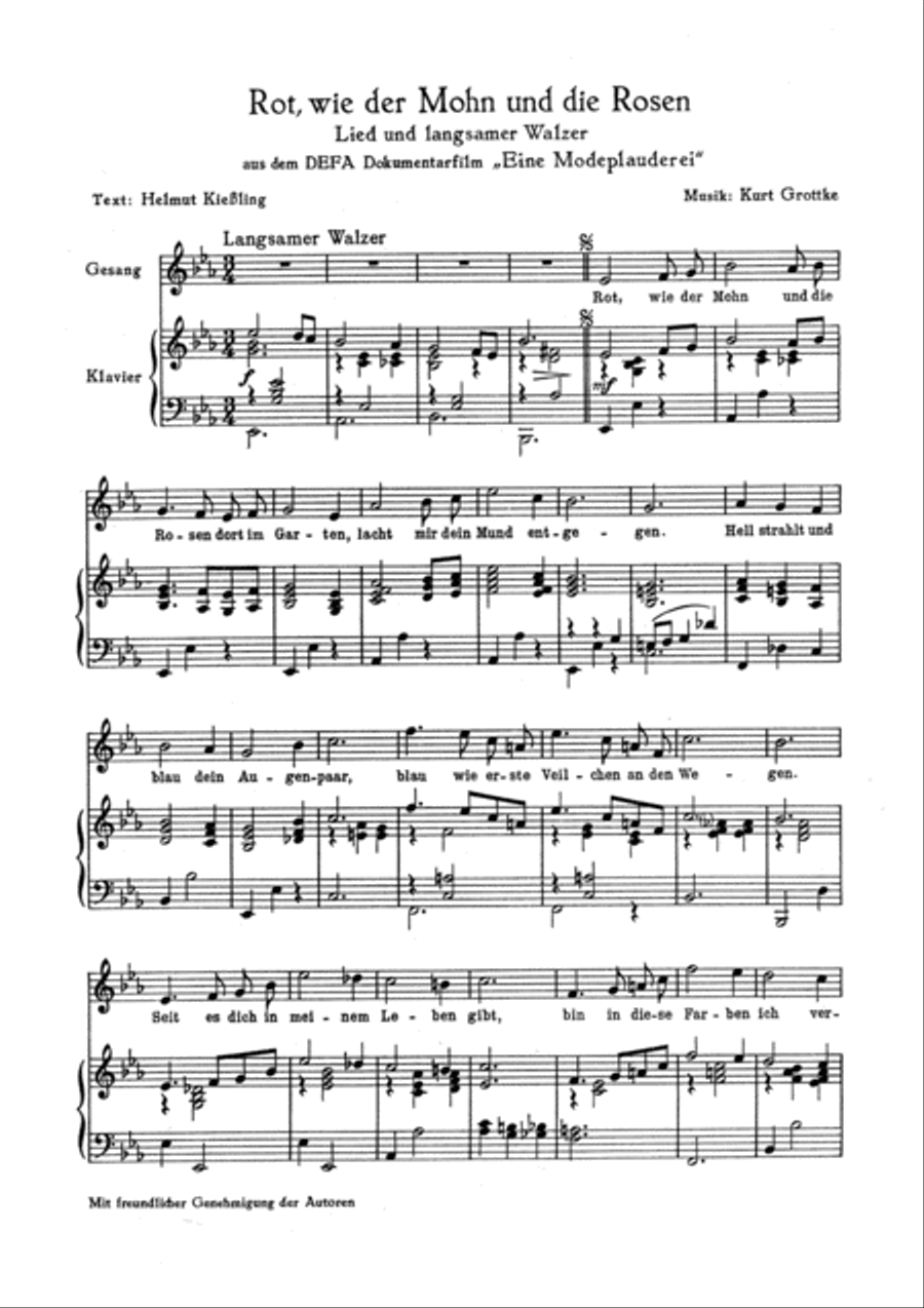 Musik aus Filmen der DEFA Voice scores gallery preview page 5