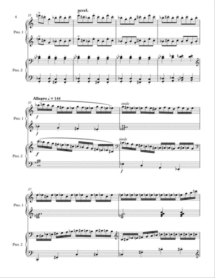 C-Octatonic Rhapsody Set of Parts scores gallery preview page 6