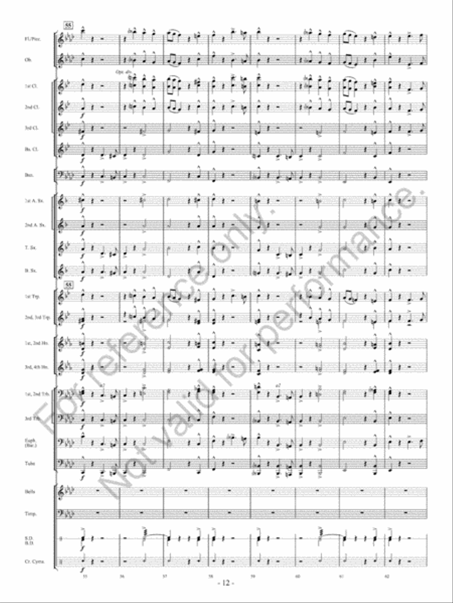 Freedom City Freedom City Concert Band scores gallery preview page 13
