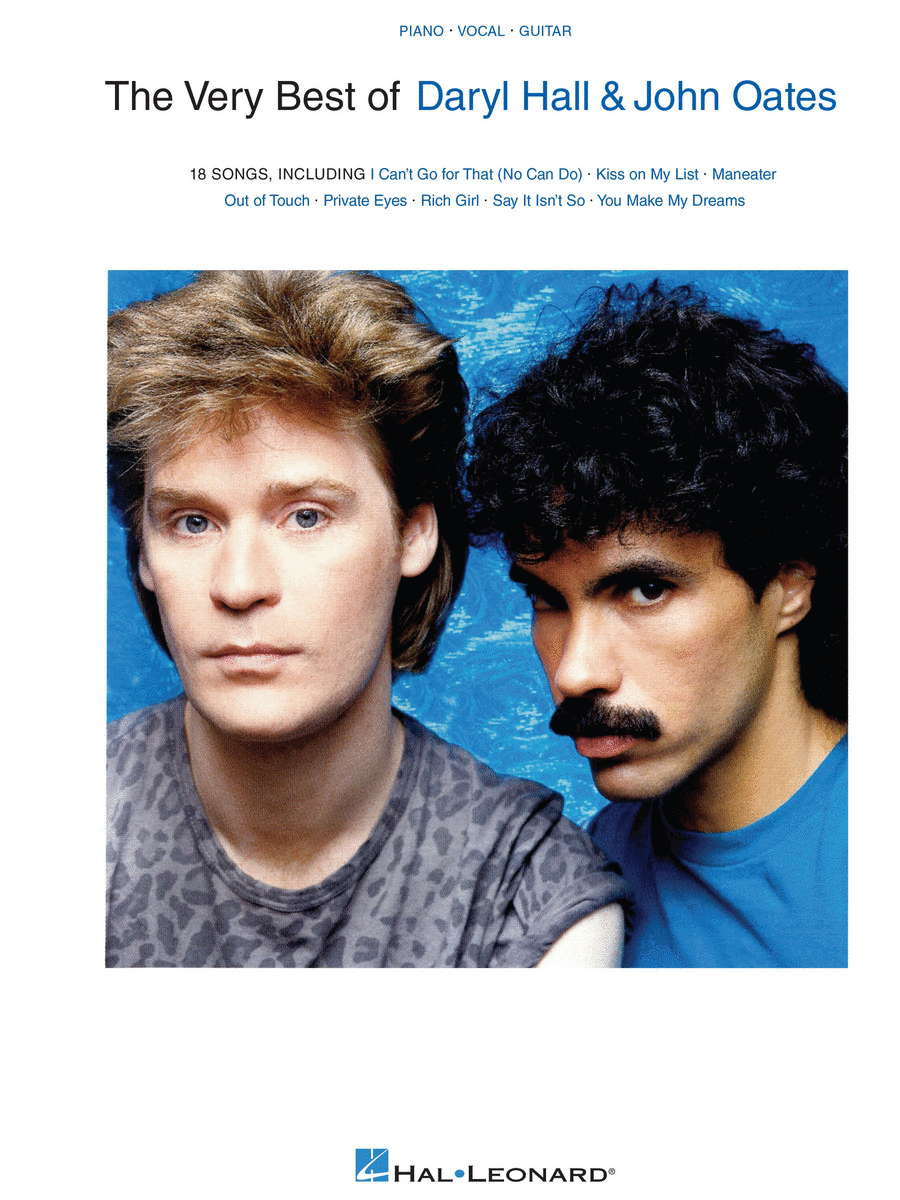 The Very Best of Daryl Hall & John Oates Piano, Vocal, Guitar scores gallery preview page 1