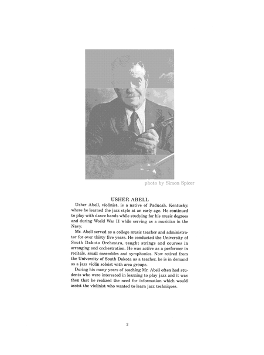 Jazz Violin Studies Violin scores gallery preview page 8
