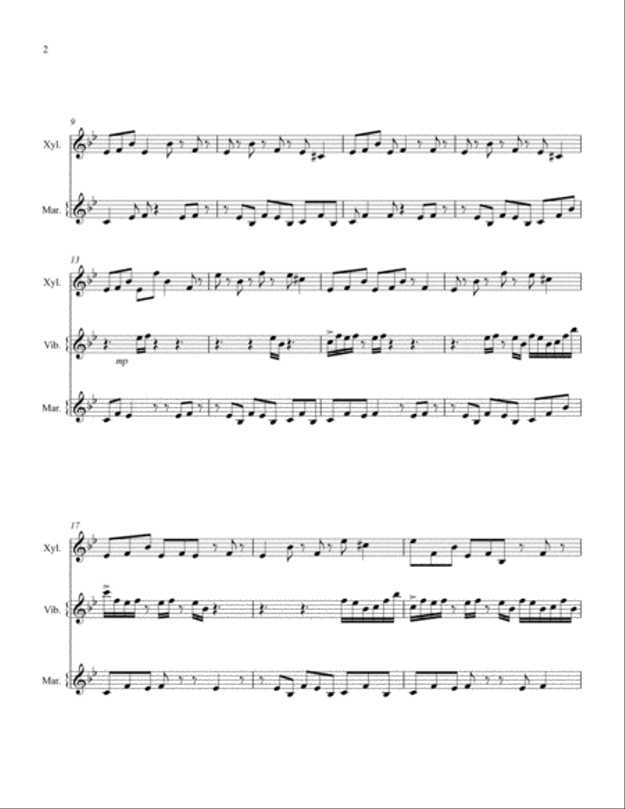Nonason anichado Small Ensemble scores gallery preview page 2