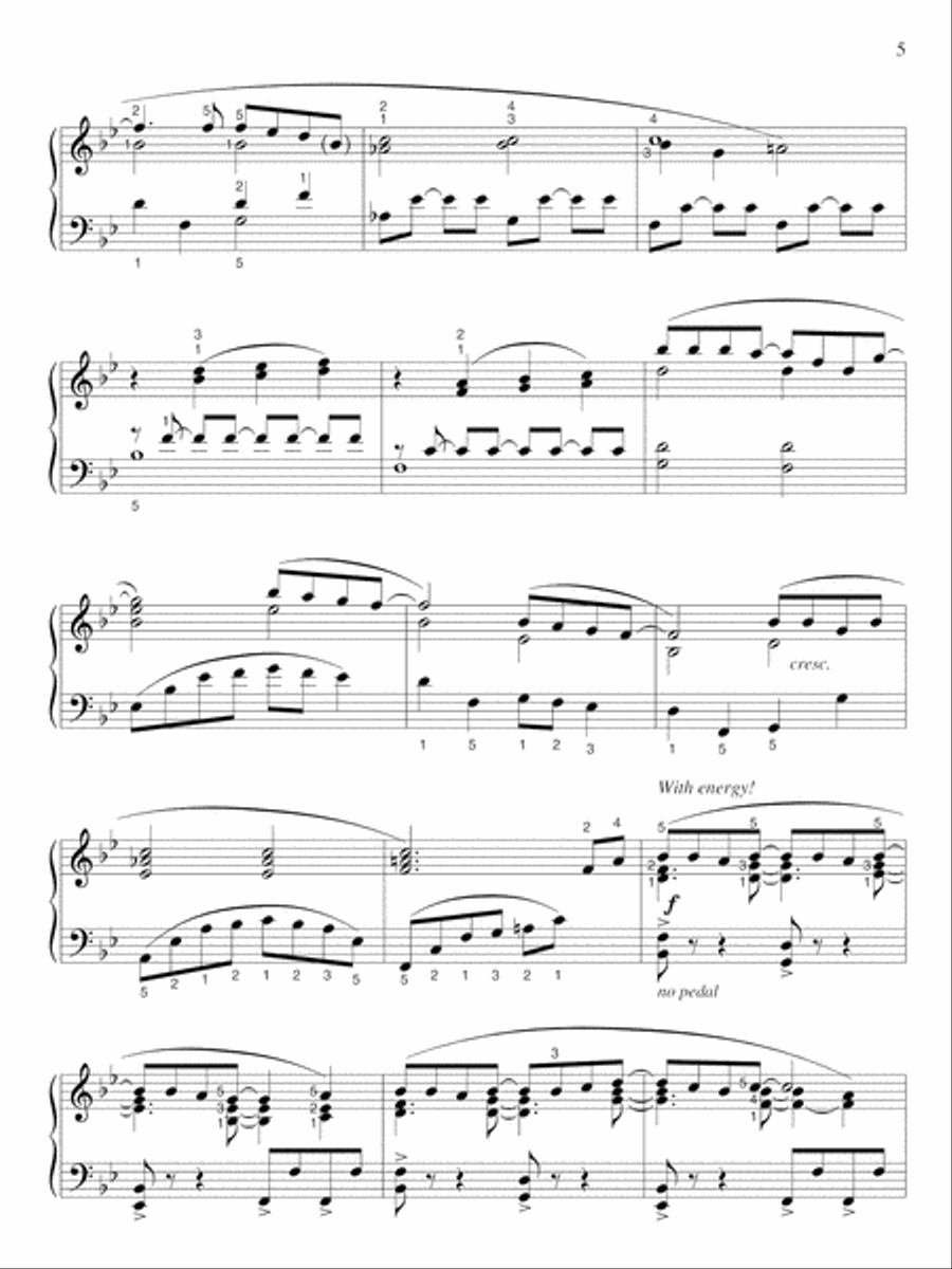 Intermediate Praise (Levels 5 and 6) Piano Solo scores gallery preview page 3