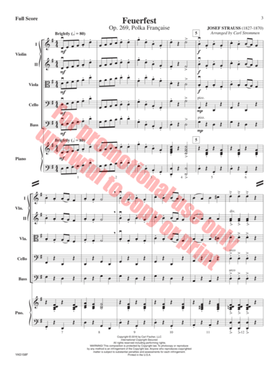 Feuerfest Feuerfest String Orchestra scores gallery preview page 4