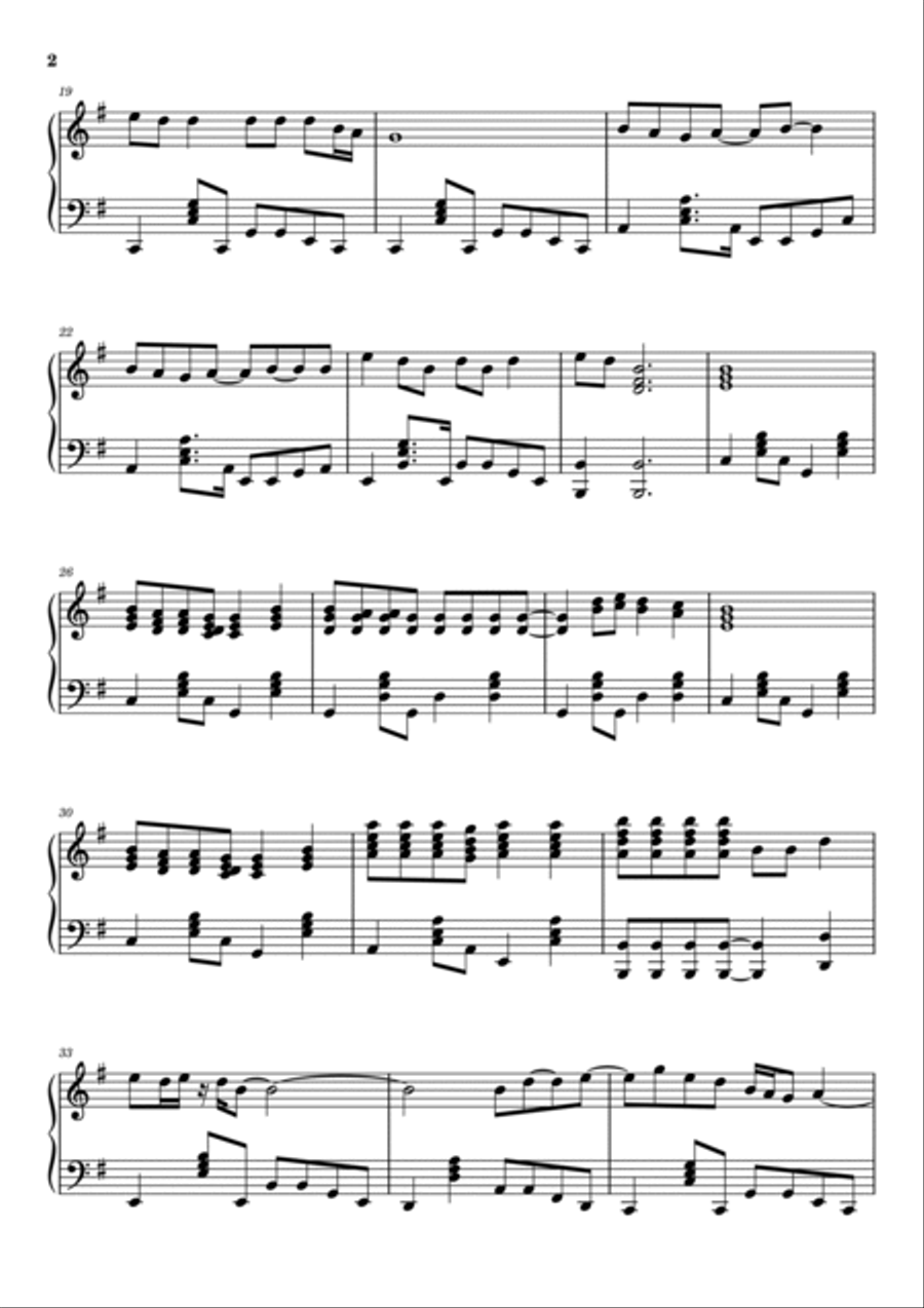 One Of These Nights One Of These Nights Piano Solo scores gallery preview page 2