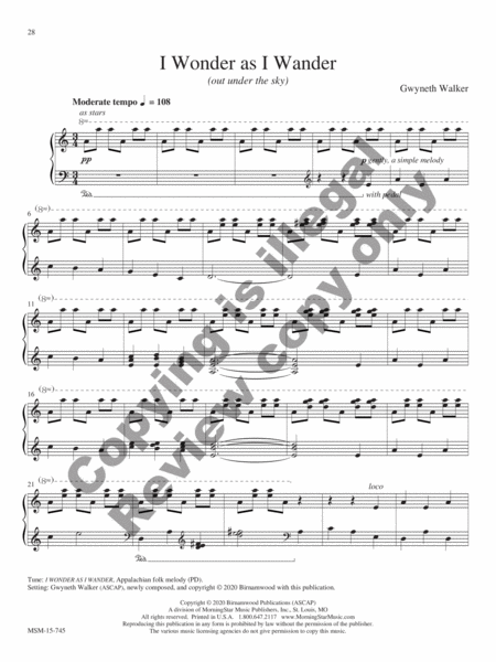 The Holly and the Ivy: Seven Carol Arrangements for Piano image number null