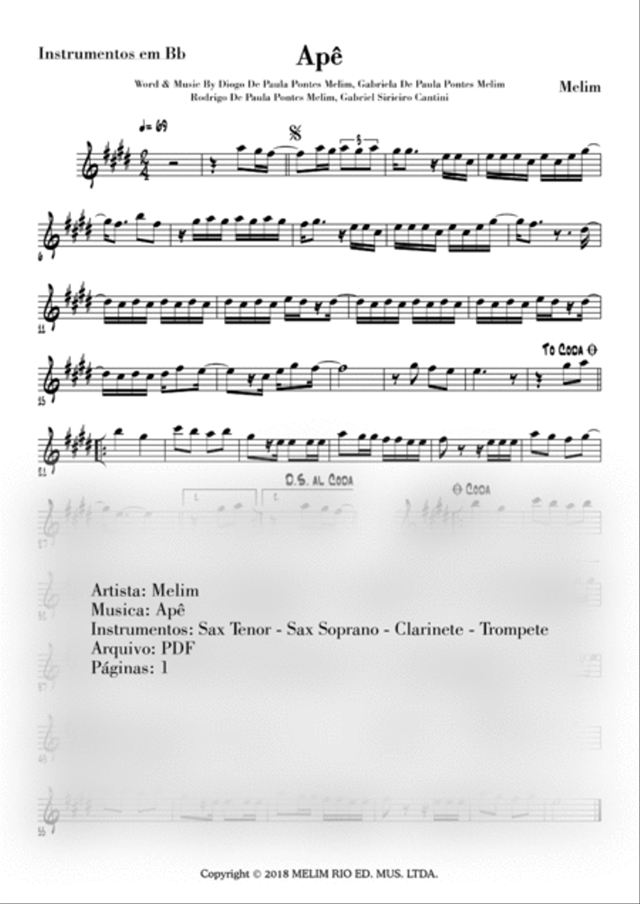Ape Piccolo scores gallery preview page 2