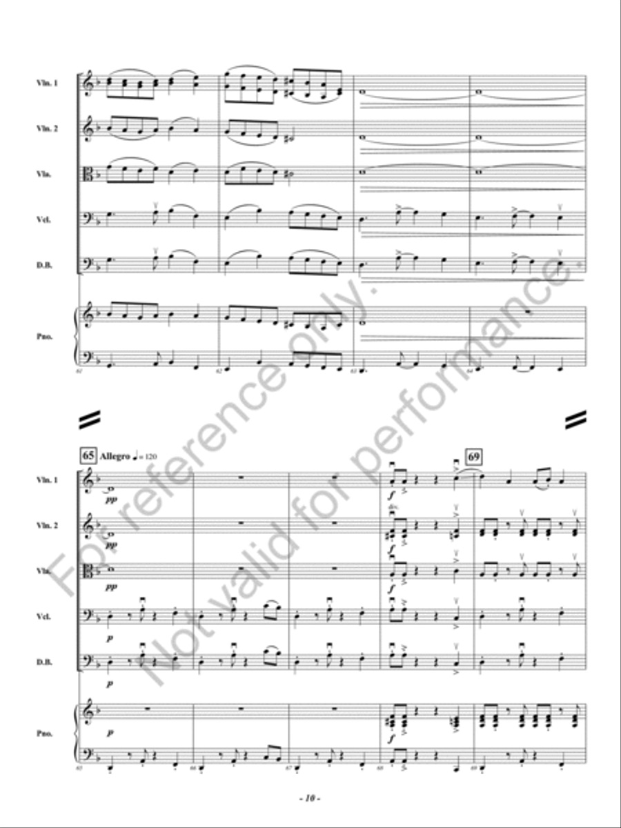 Strange Twists and Devious Turns String Orchestra scores gallery preview page 11