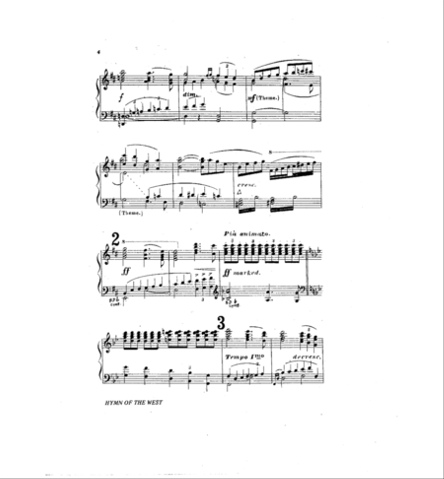Hymn of the West Concert Band scores gallery preview page 7