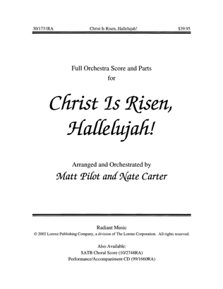 Christ Is Risen, Hallelujah - Orch