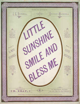 Little Sunshine Smile and Bless Me