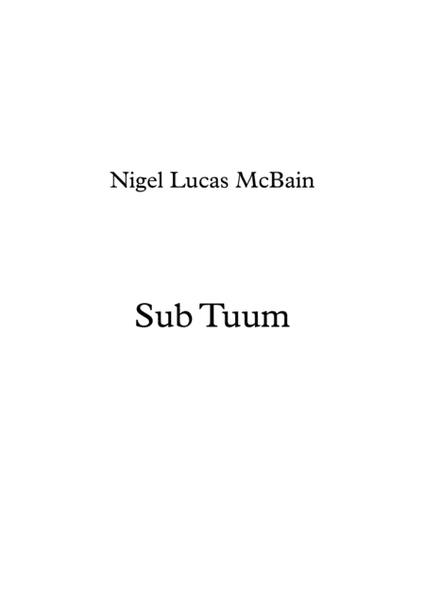 Sub Tuum