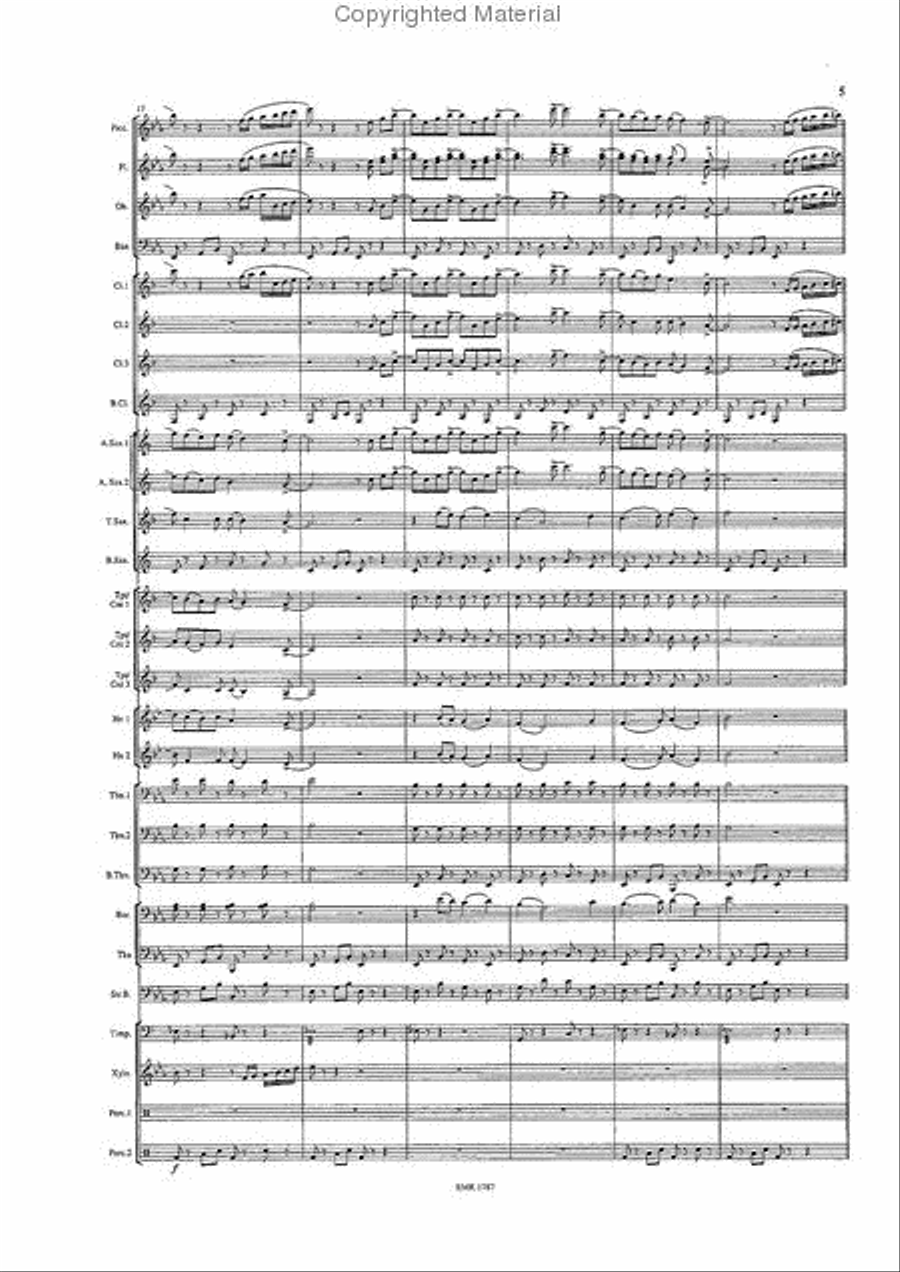 Ob-la-di Ob-la-da Concert Band scores gallery preview page 5