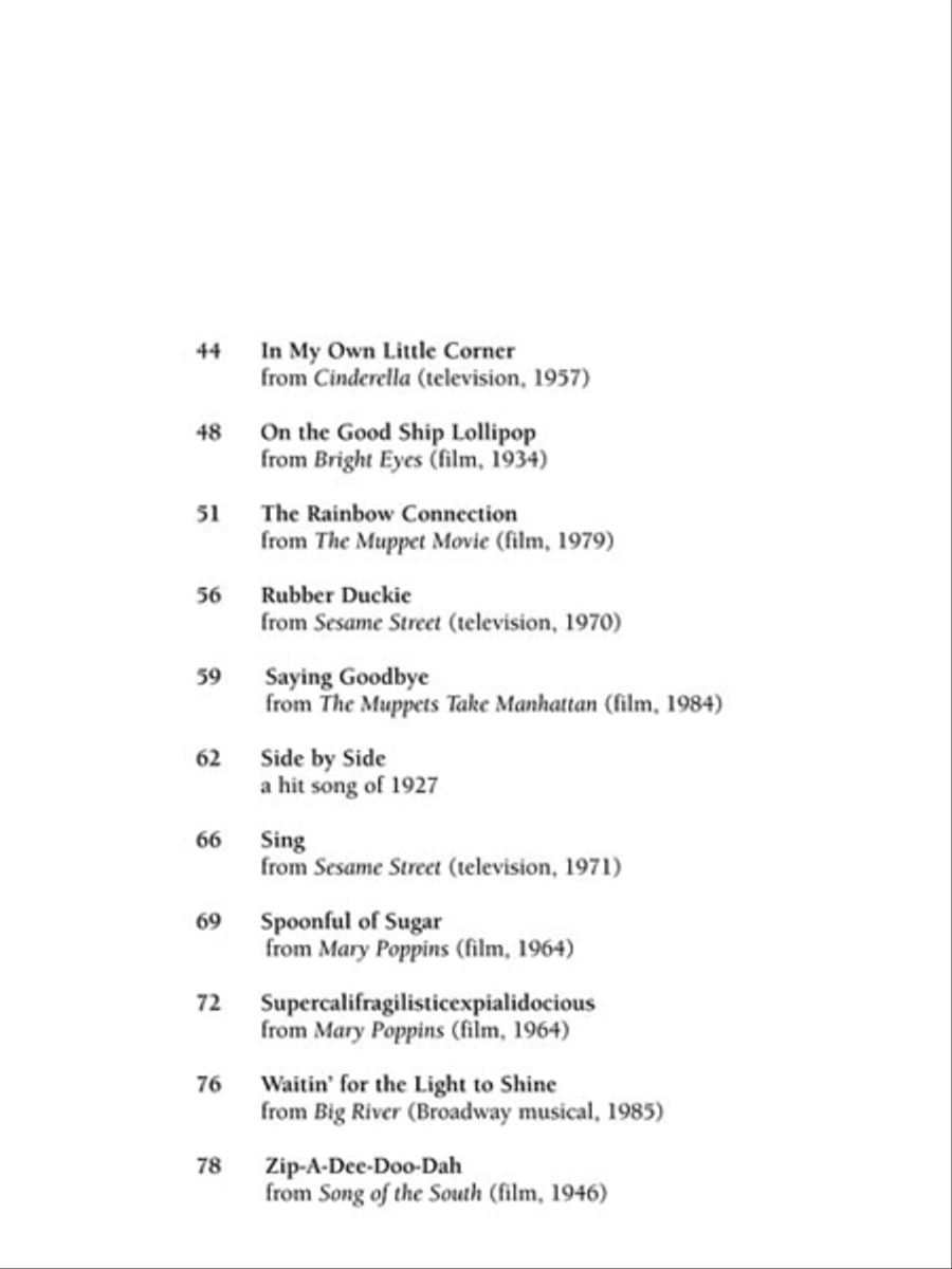 Popular Solos for Young Singers Voice scores gallery preview page 5