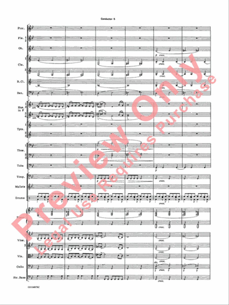 Themes from 007 Full Orchestra scores gallery preview page 8
