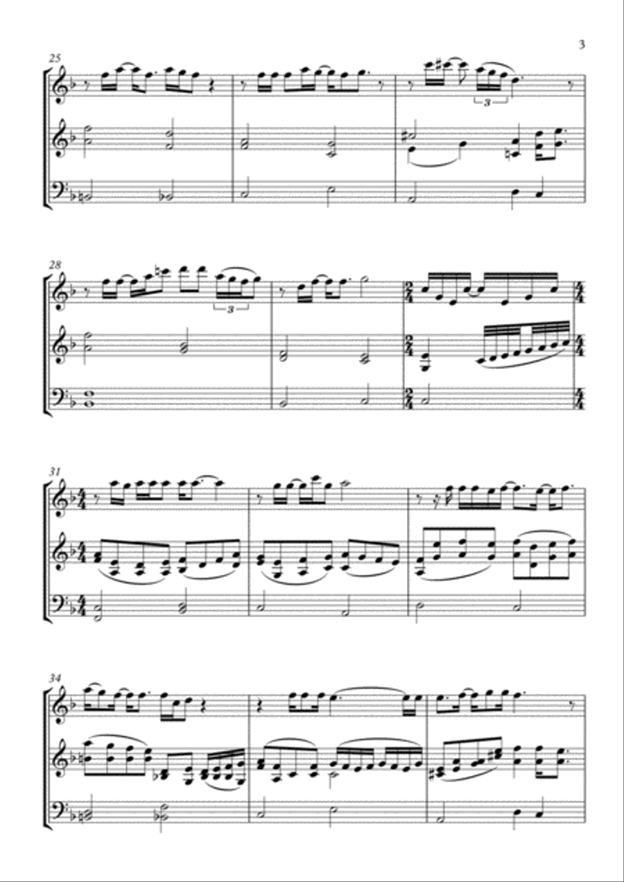 Your Song String Trio scores gallery preview page 4