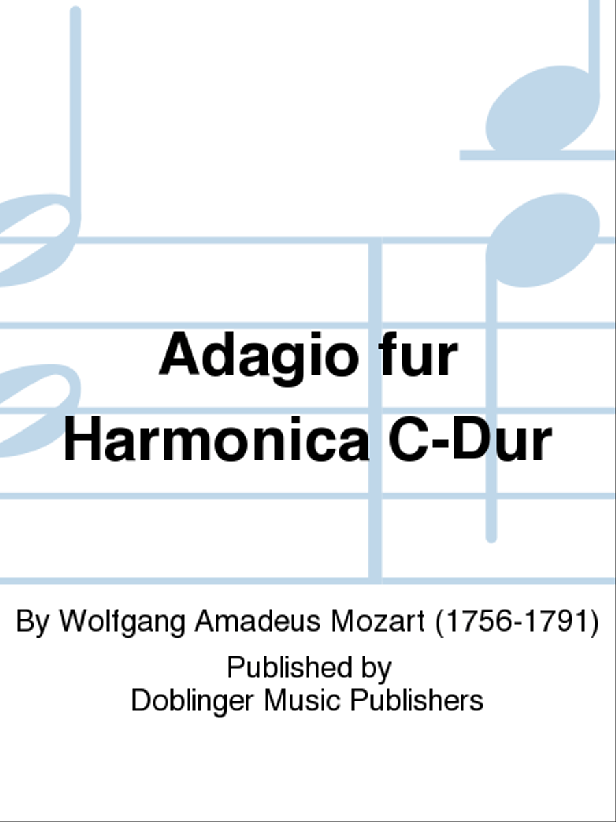 Adagio fur Harmonica C-Dur Harmonica scores gallery preview page 1