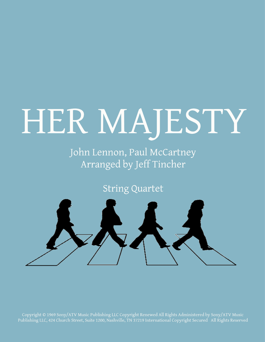 Her Majesty String Quartet scores gallery preview page 1