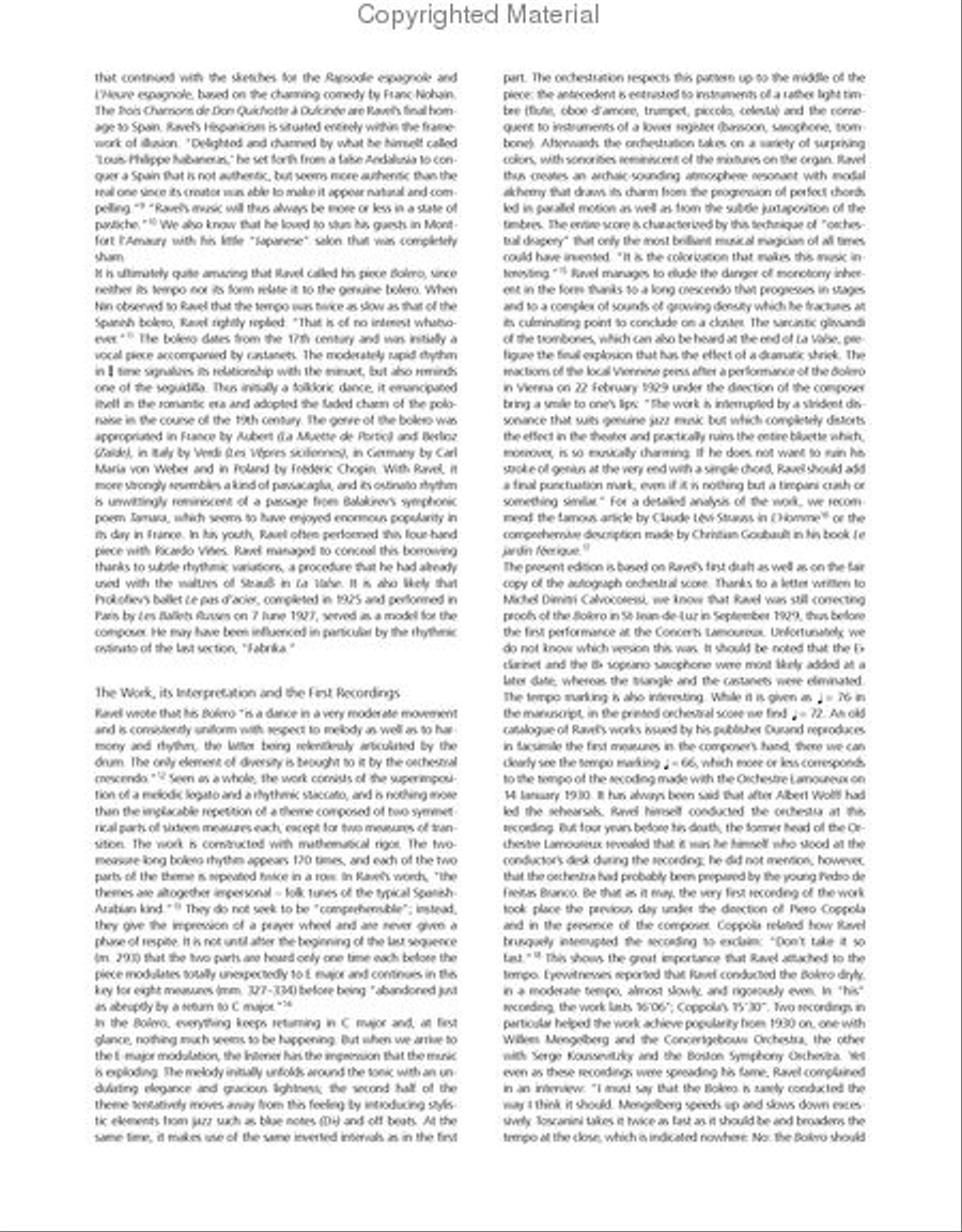 Bolero Orchestra scores gallery preview page 6