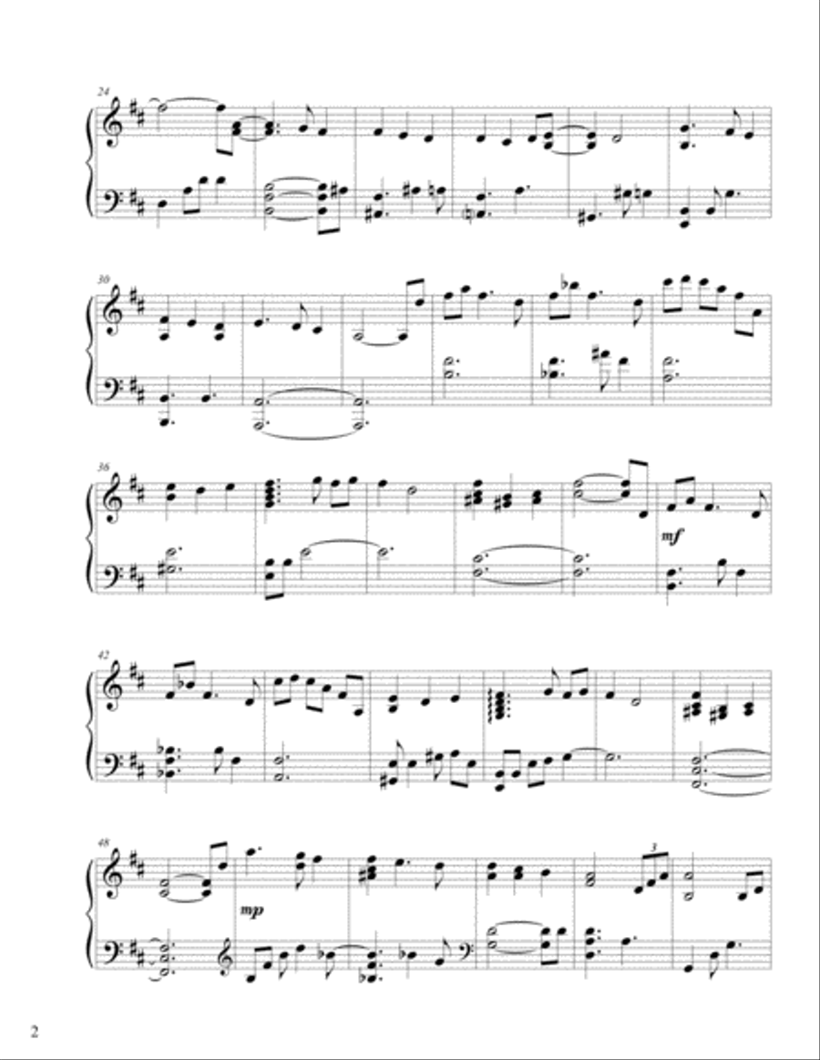 Away In A Manger Away In A Manger Piano Solo scores gallery preview page 2