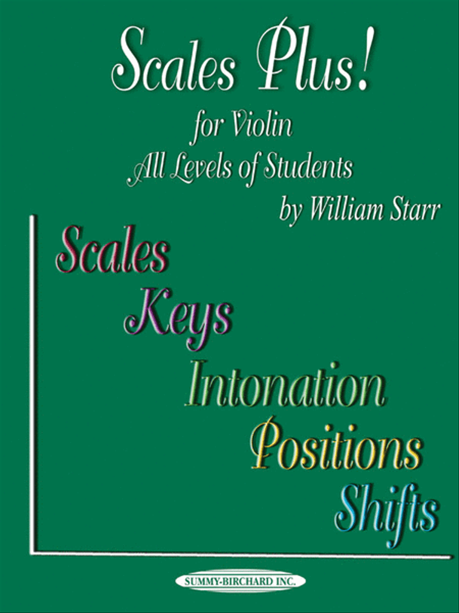 Scales Plus! Violin Solo scores gallery preview page 1
