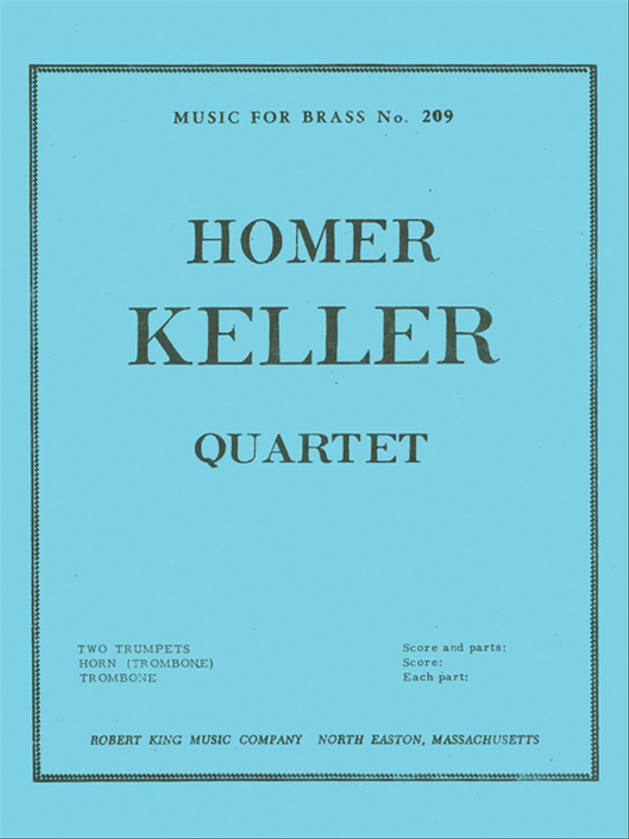 Quartet (quartet-brass) School and Community scores gallery preview page 1