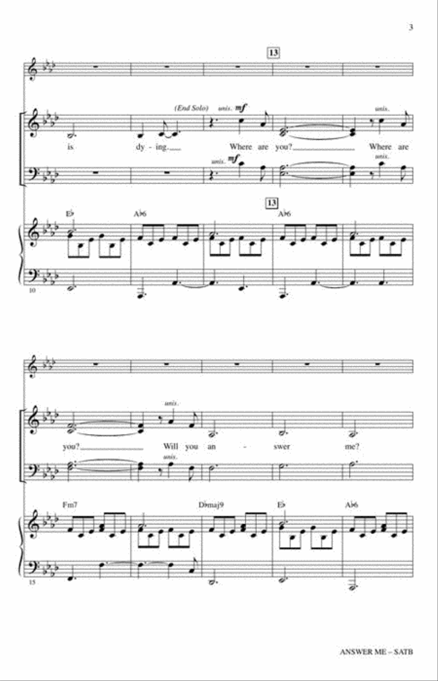 Answer Me 4-Part scores gallery preview page 4