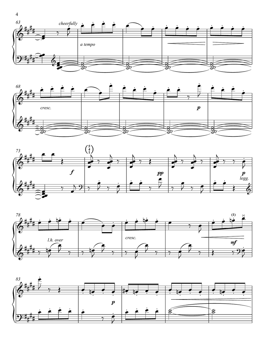 It's Raining Piano Solo scores gallery preview page 4