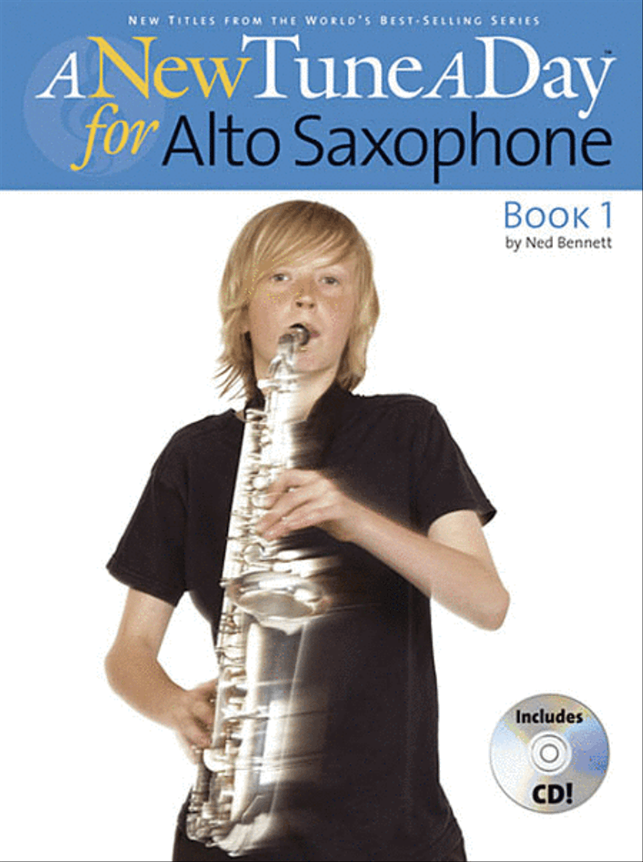 A New Tune a Day – Alto Saxophone, Book 1 Concert Band Methods scores gallery preview page 1