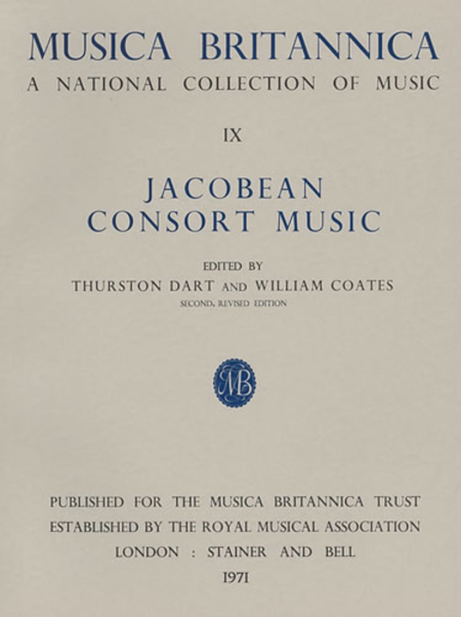 Jacobean Consort Music