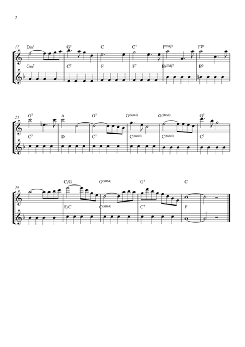 Ave Maria (Bach-Gounod) in Eb Major for Alto e Tenor saxofone With Chords image number null