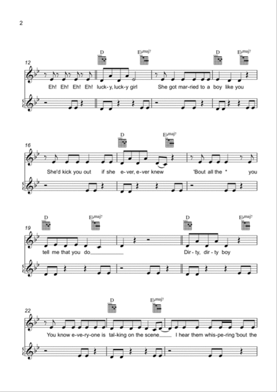 Unholy Easy Piano scores gallery preview page 2