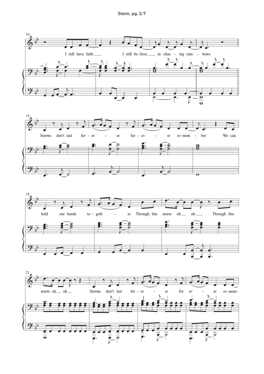 Storm (surie) Voice scores gallery preview page 2