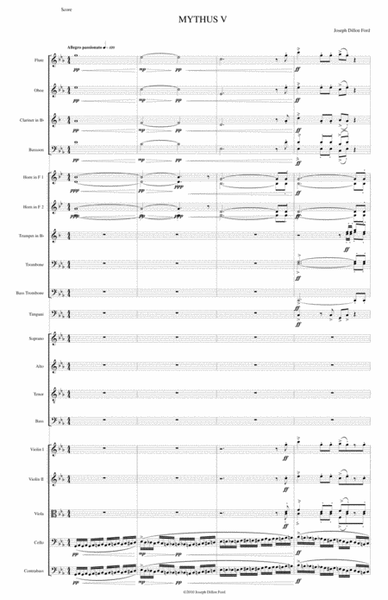 MYTHUS for Choir and Orchestra - Stanza 5 image number null
